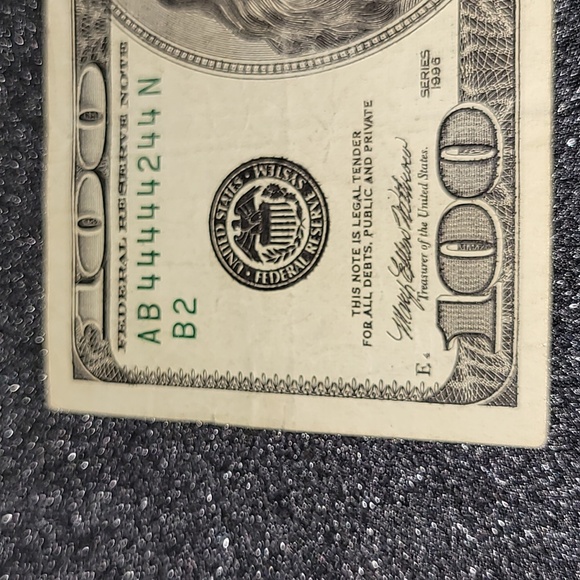 Cool Numbers Rating of 99.46. EXTREMELY RARE. Serial Number 44444244. - Picture 10 of 11